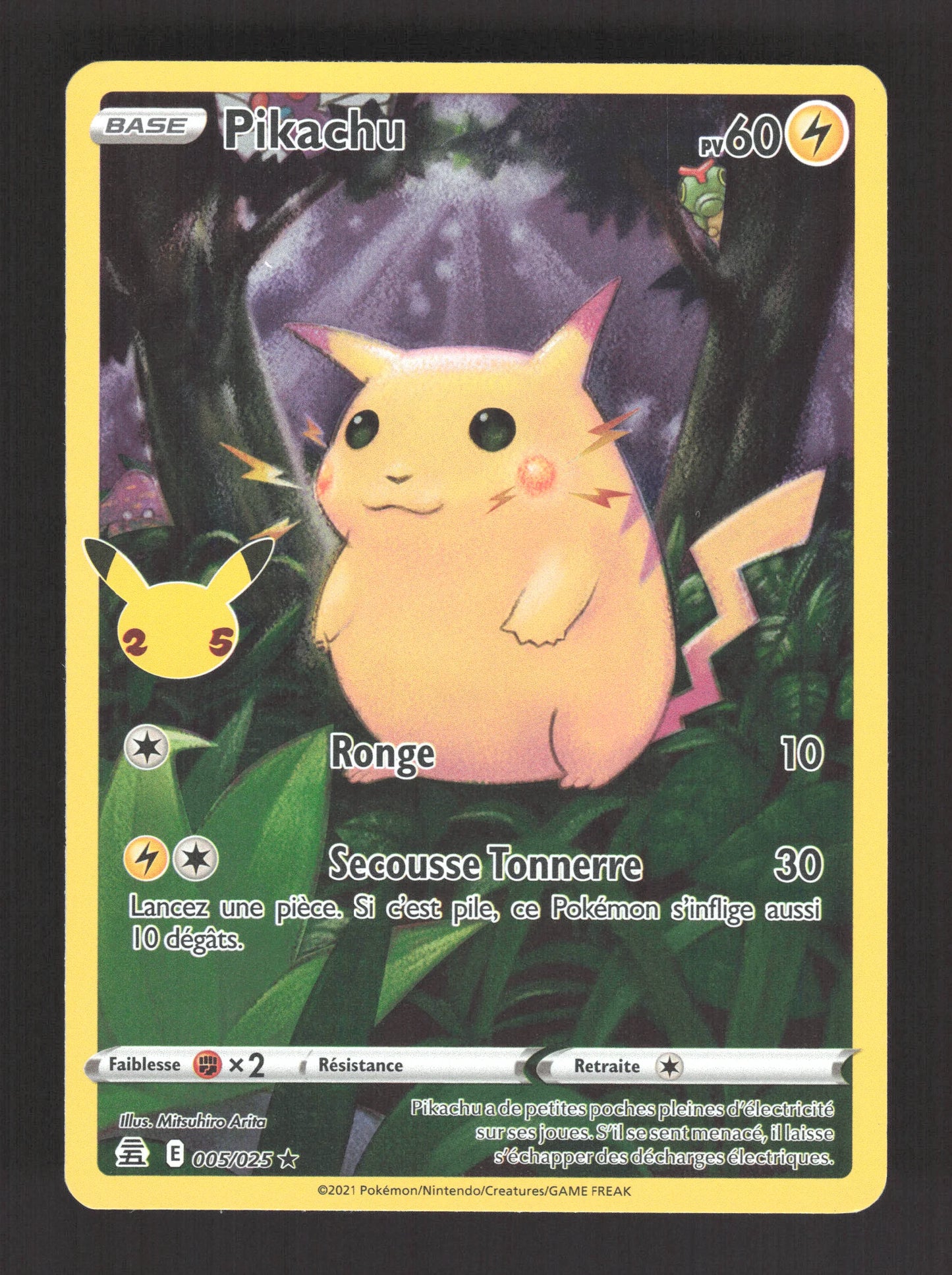 005/025 Pikachu TG - Célébrations