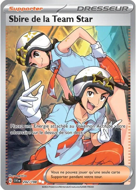 242/198 Sbire de la Team Star DRESSEUR - Écarlate et Violet
