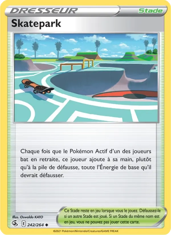 242/264 Skatepark Reverse - Poing de Fusion