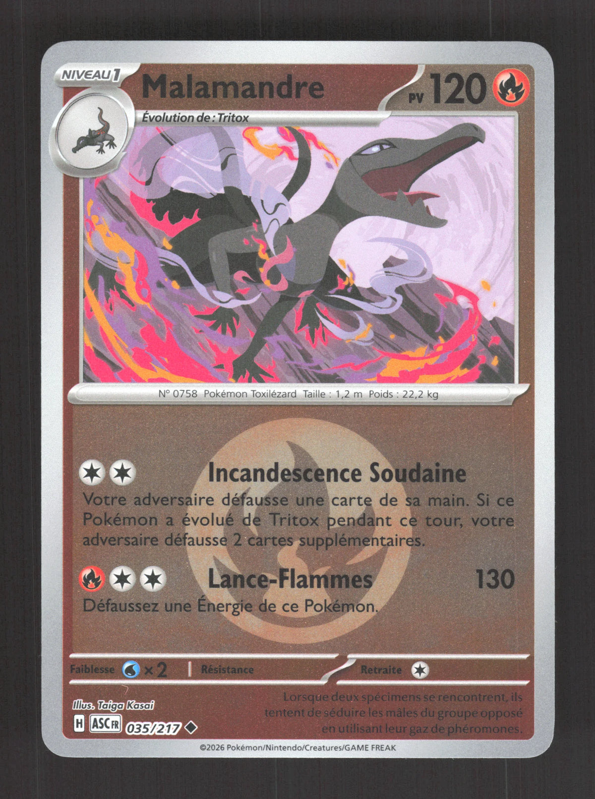 035/217 Malamandre REVERSE ENERGIE - Héros Transcendants