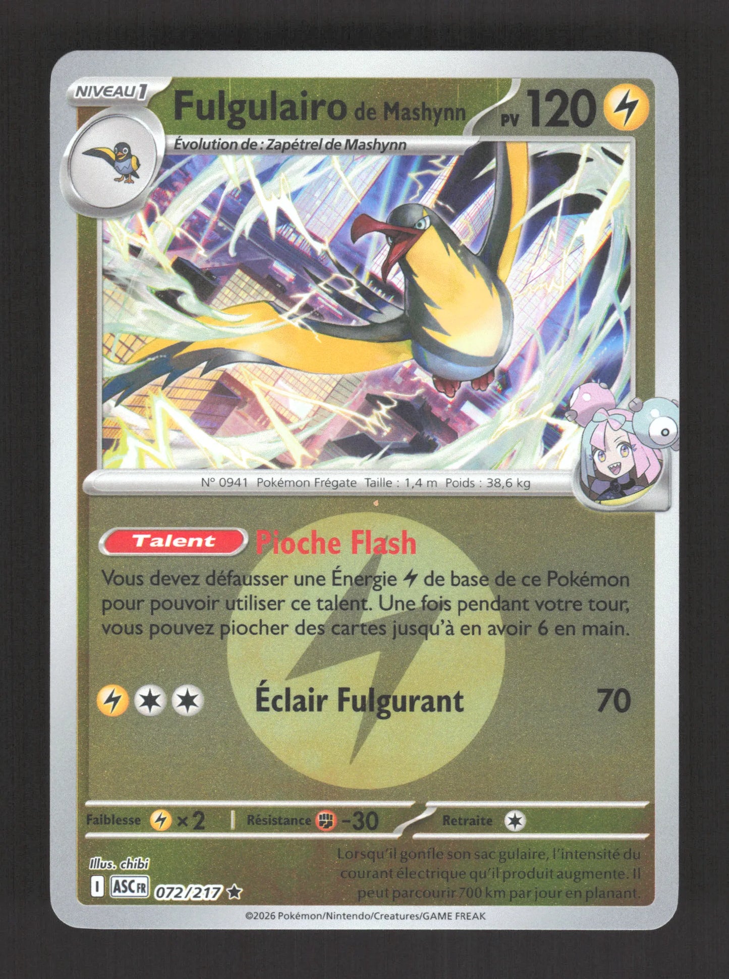 072/217 Fulgulairo REVERSE ENERGIE - Héros Transcendants