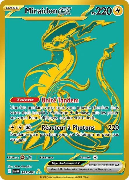 243/091 Miraidon EX - Destinées de Paldea