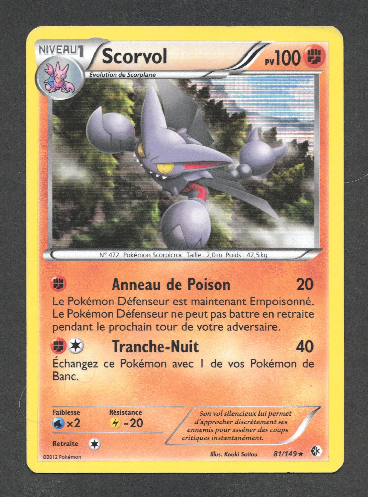 81/149 Scorvol HOLO - Frontières Franchies
