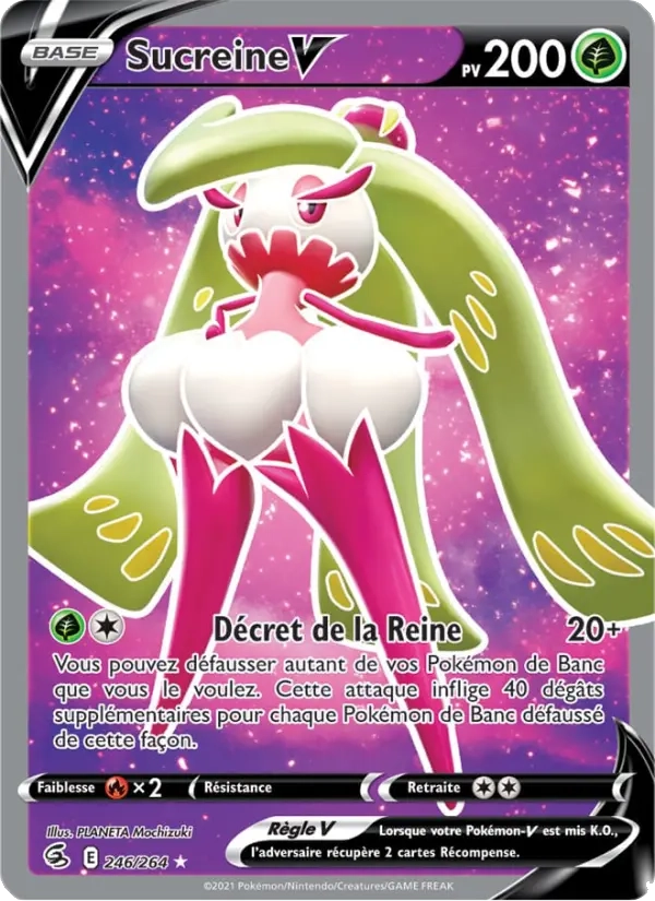 246/264 Sucreine V - Poing de Fusion