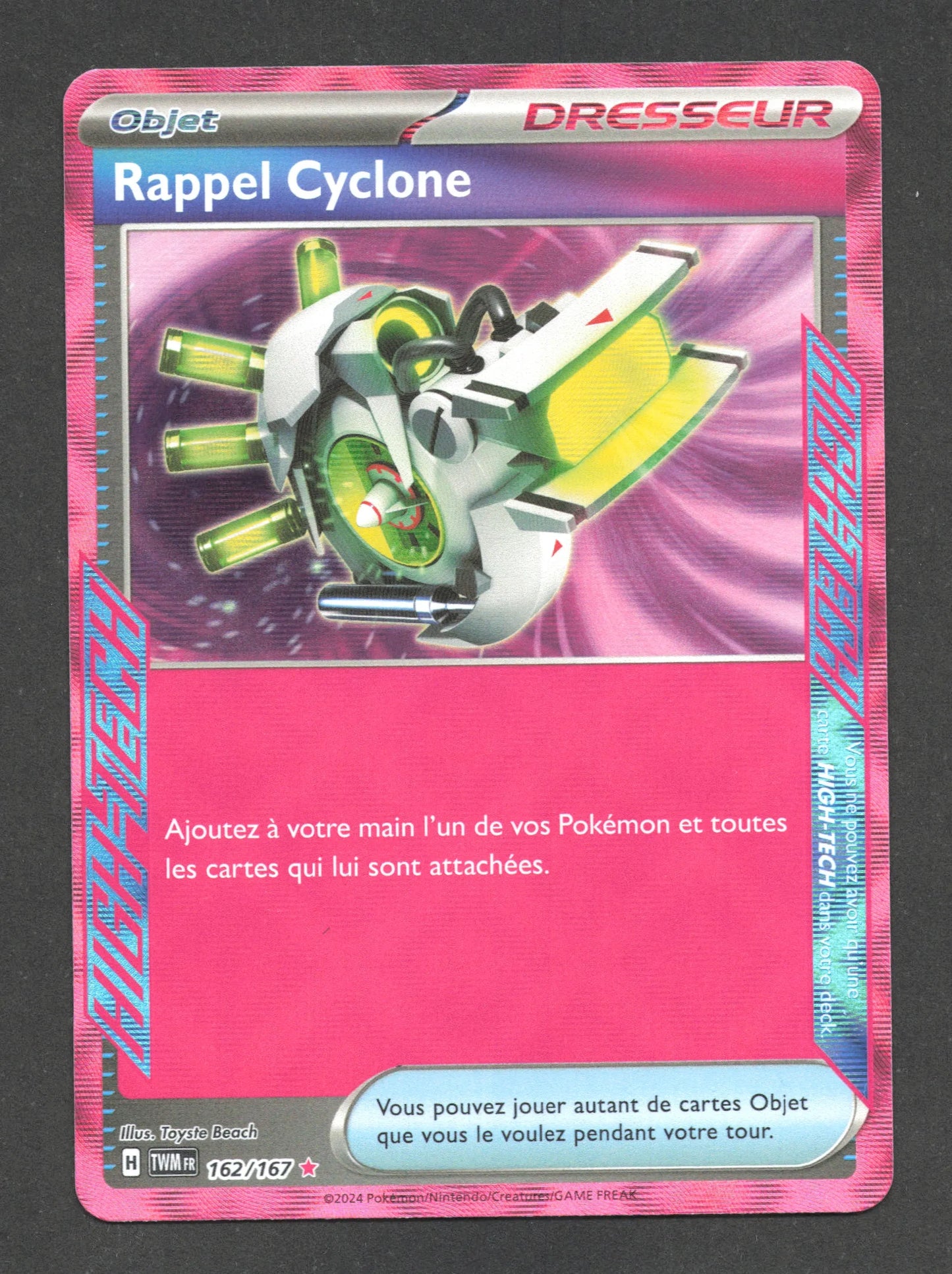 162/167 Rappel Cyclone ACE - Mascarade Crépusculaire
