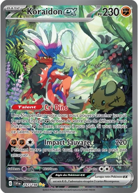 247/198 Koraidon EX - Écarlate et Violet