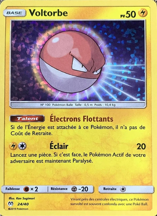 24/40 Voltorbe HOLO - McDonald's 2019