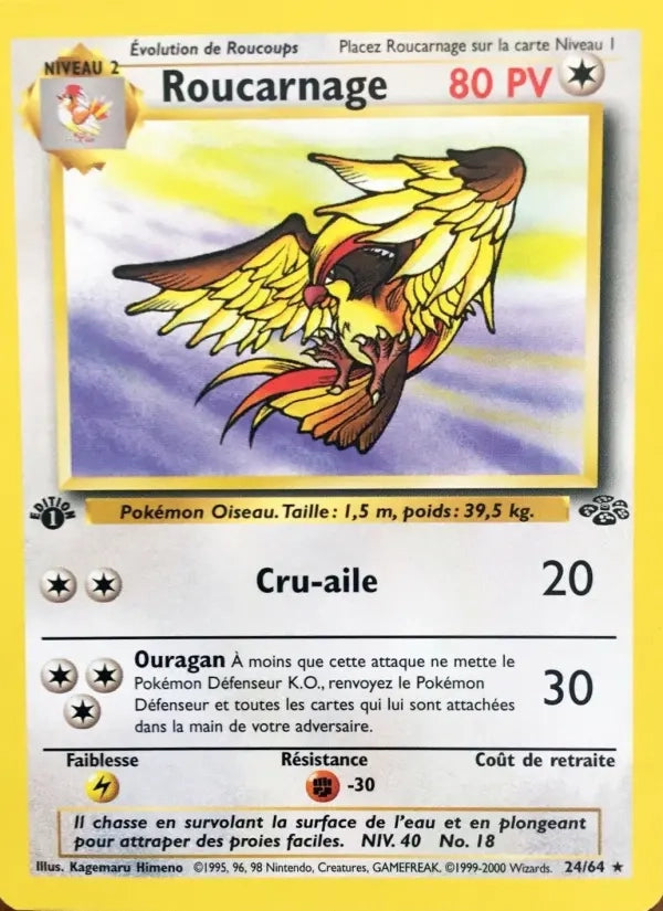 24/64 Roucarnage RARE ED1 - Jungle