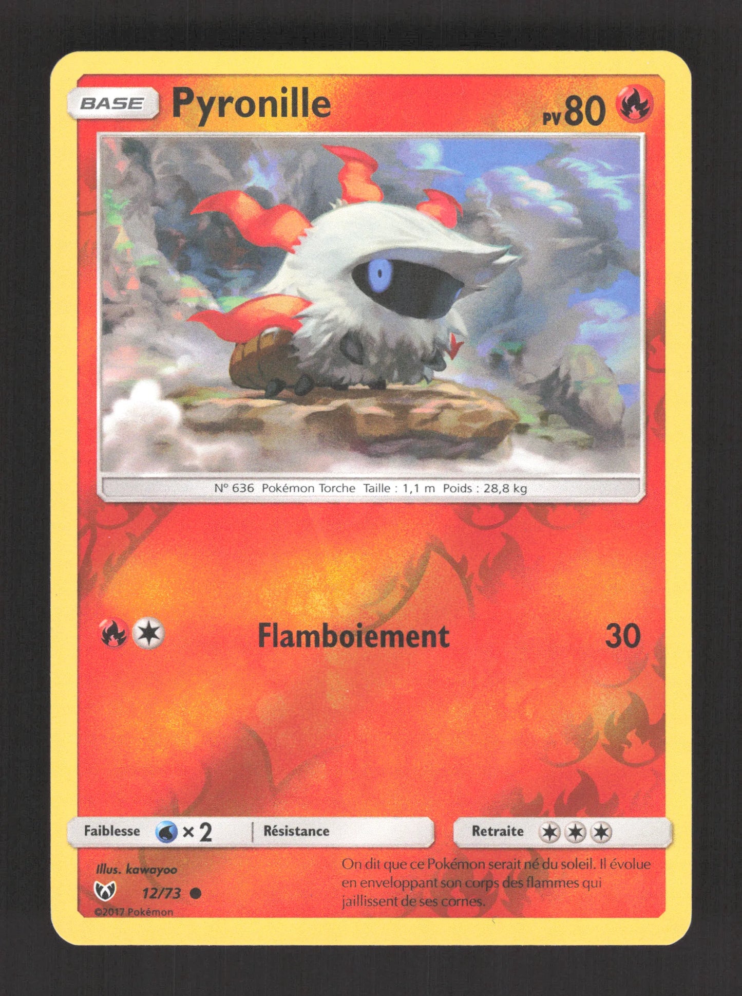 12/73 Pyronille REVERSE - Légendes Brillantes