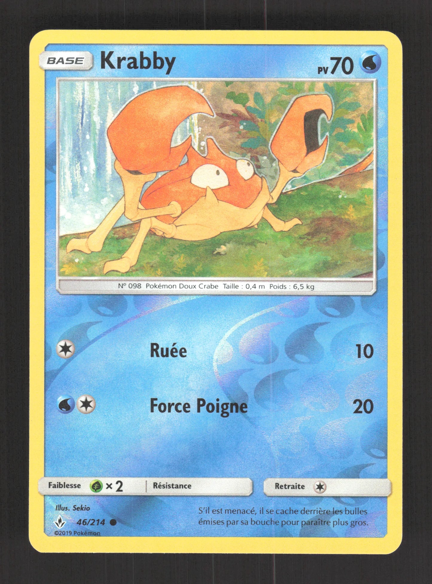 46/214 Krabby REVERSE - Alliance Infaillible