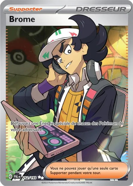 252/193 Brome DRESSEUR - Évolutions à Paldea