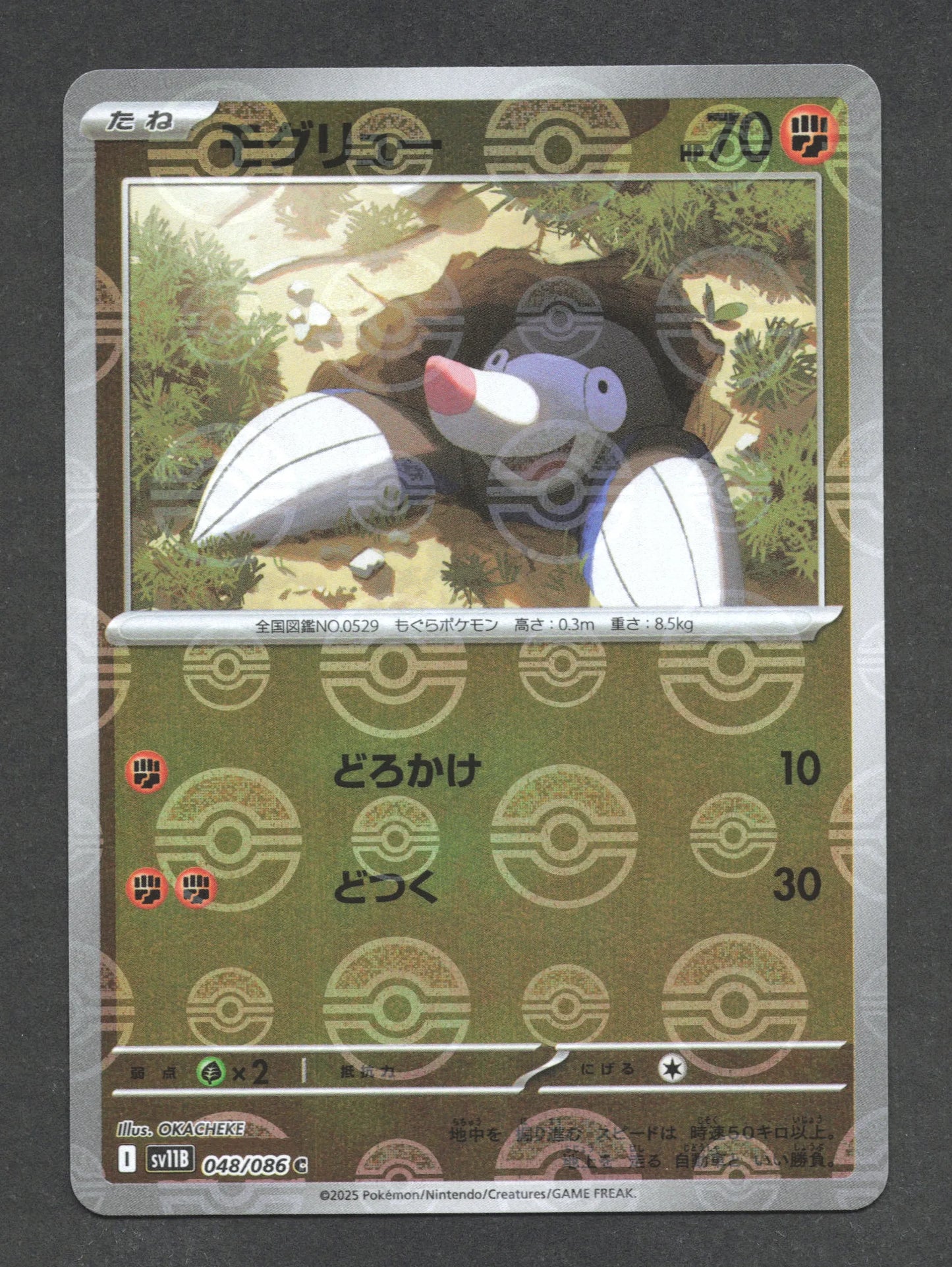 048/086 Rototaupe POKEBALL JP - Black Bolt