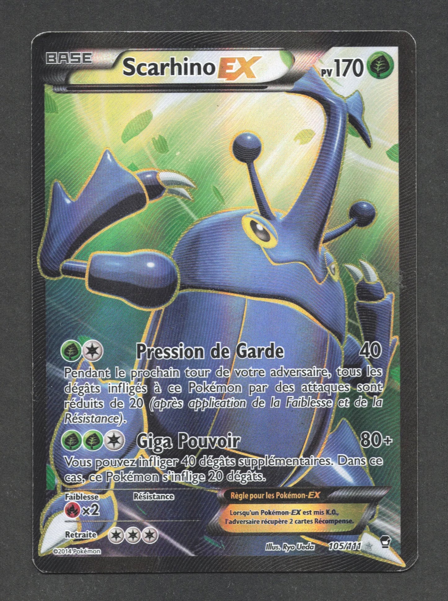 105/111 Scarhino EX - Poings Furieux