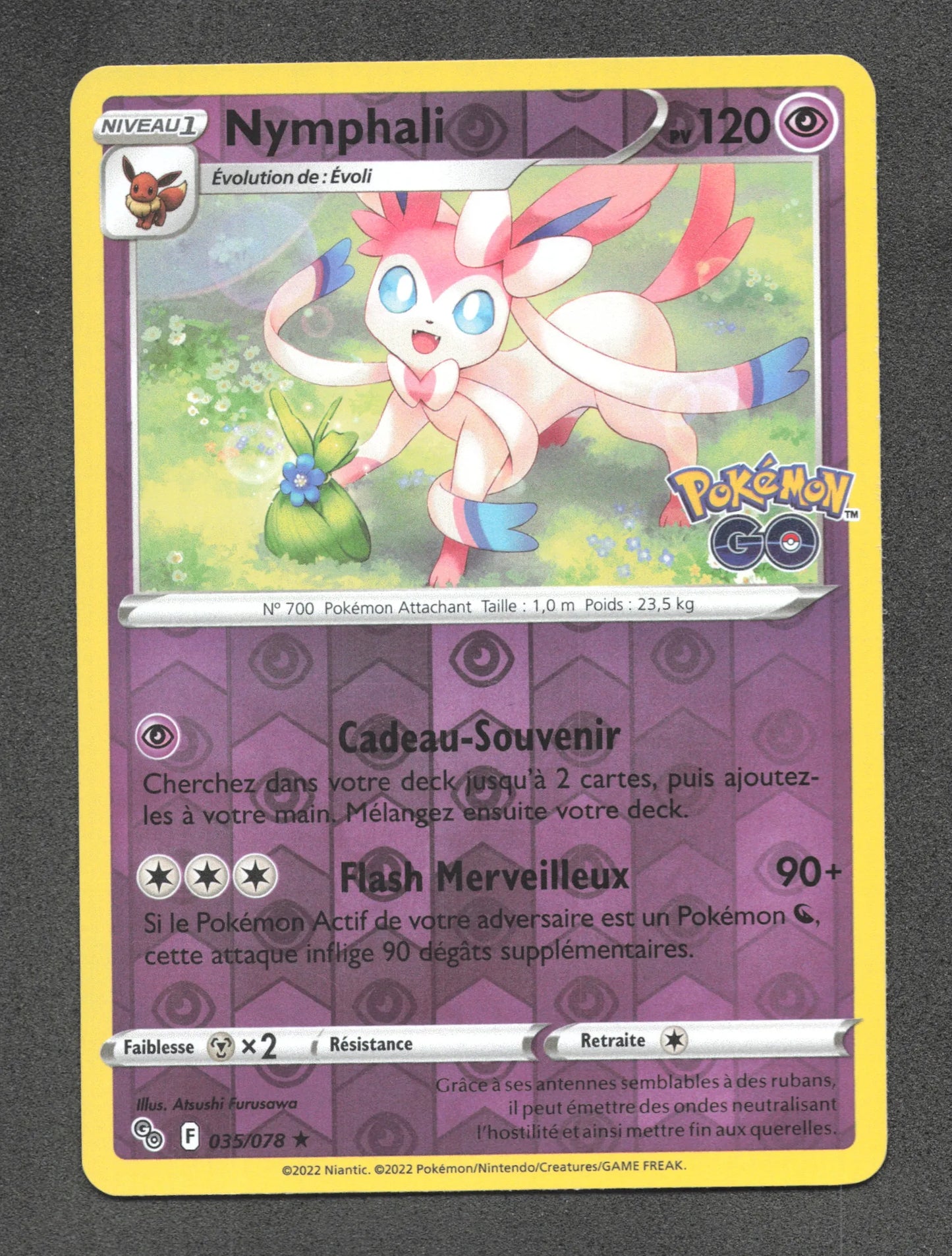 035/078 Nymphali REVERSE - Pokémon GO