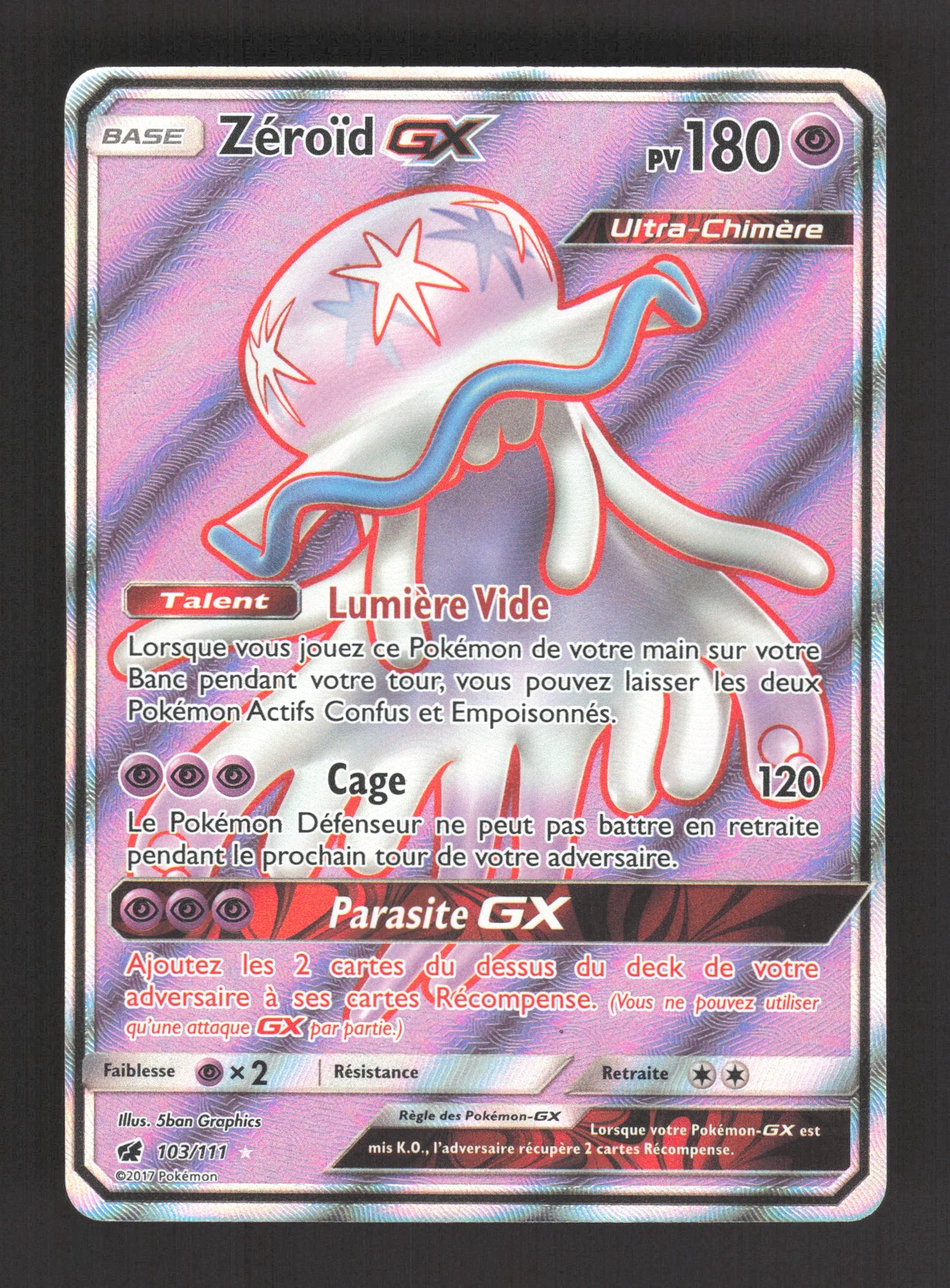 103/111 Zeroid GX - Invasion Carmin