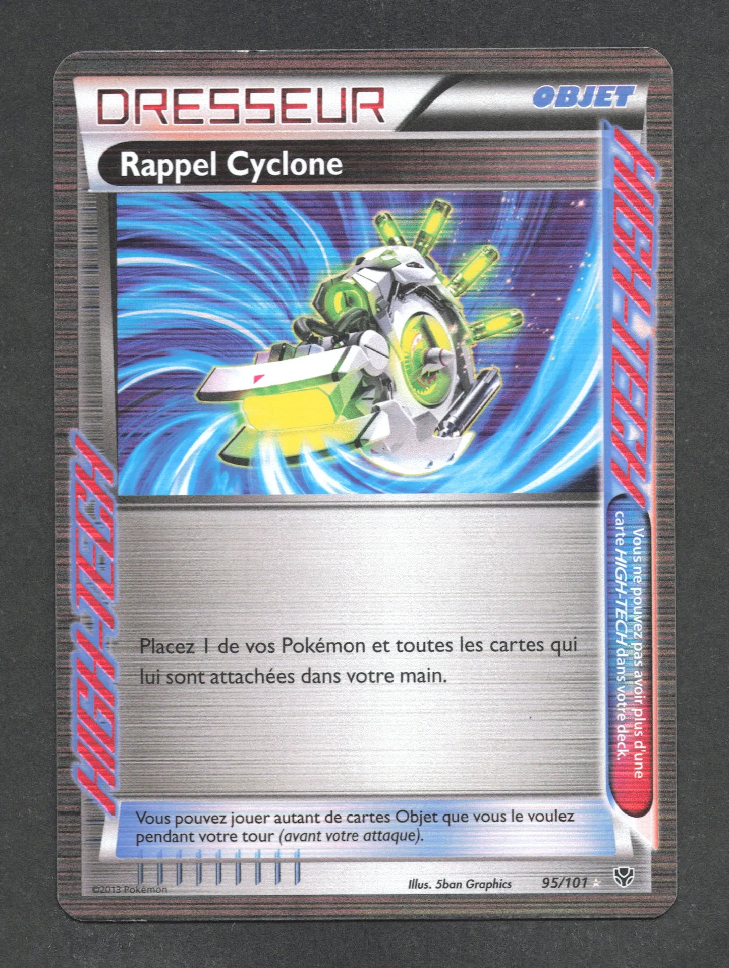 95/101 Rappel Cyclone HOLO - Explosion Plasma