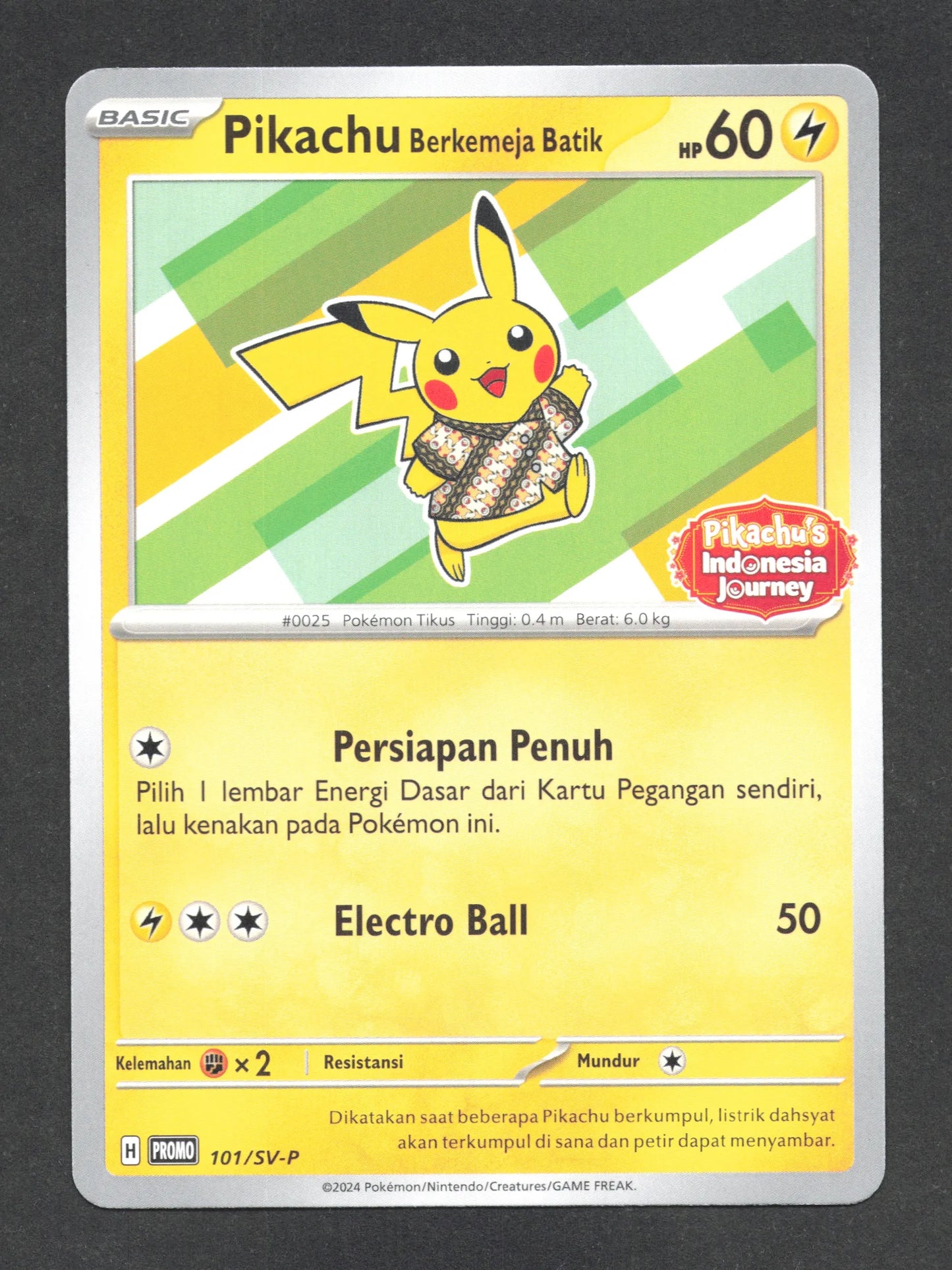 101/SV-P Pikachu Batik PROMO ID - Indonésien