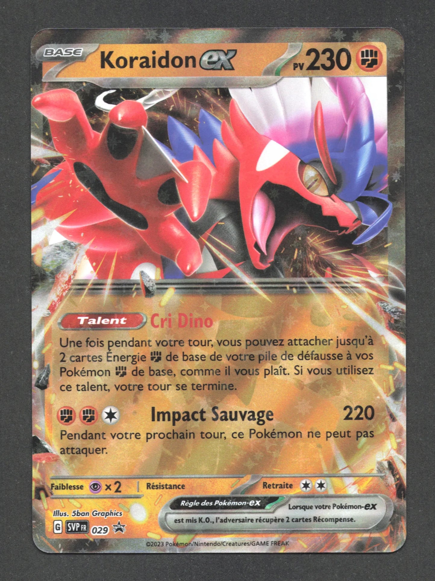 SVP029 Koraidon EX - Promo SV