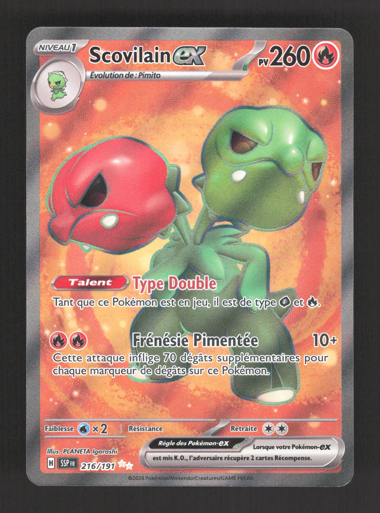 216/191 Scovilain EX - Étincelles Déferlantes