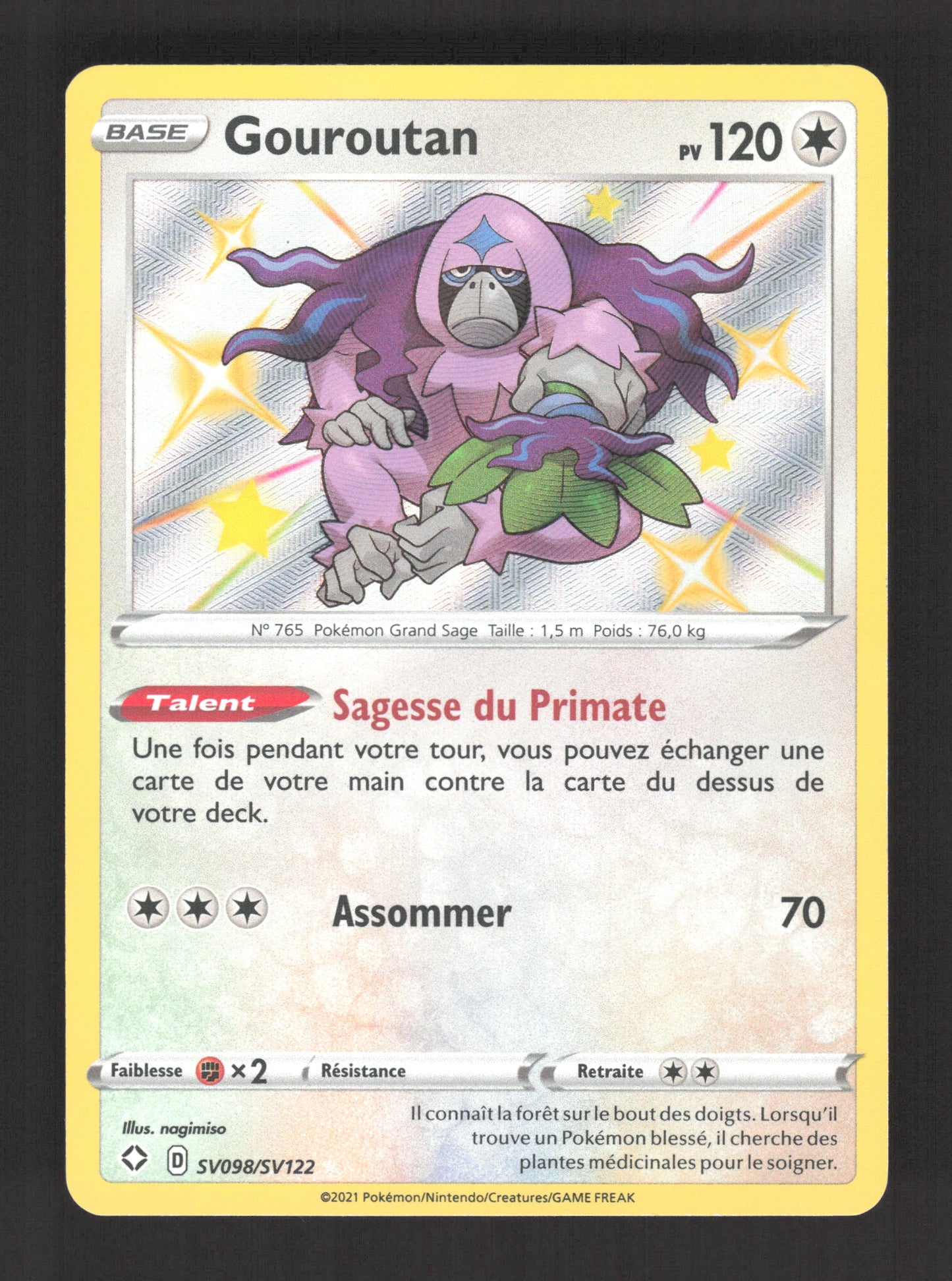 SV098/SV122 Gouroutan SHINY - Destinées Radieuses