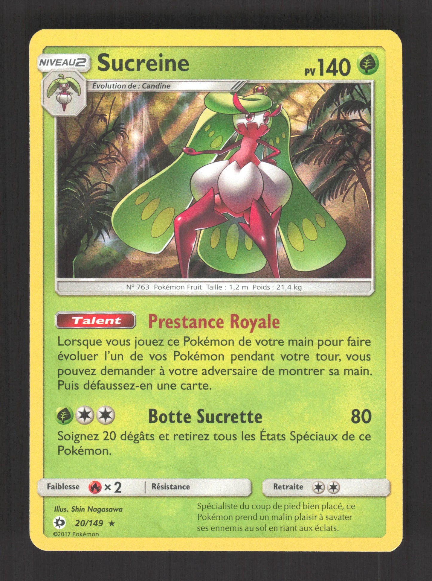 20/149 Sucreine HOLO - Soleil et Lune