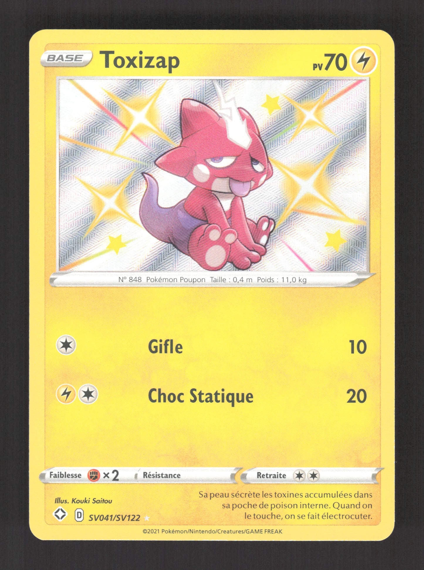 SV041/SV122 Toxizap SHINY - Destinées Radieuses
