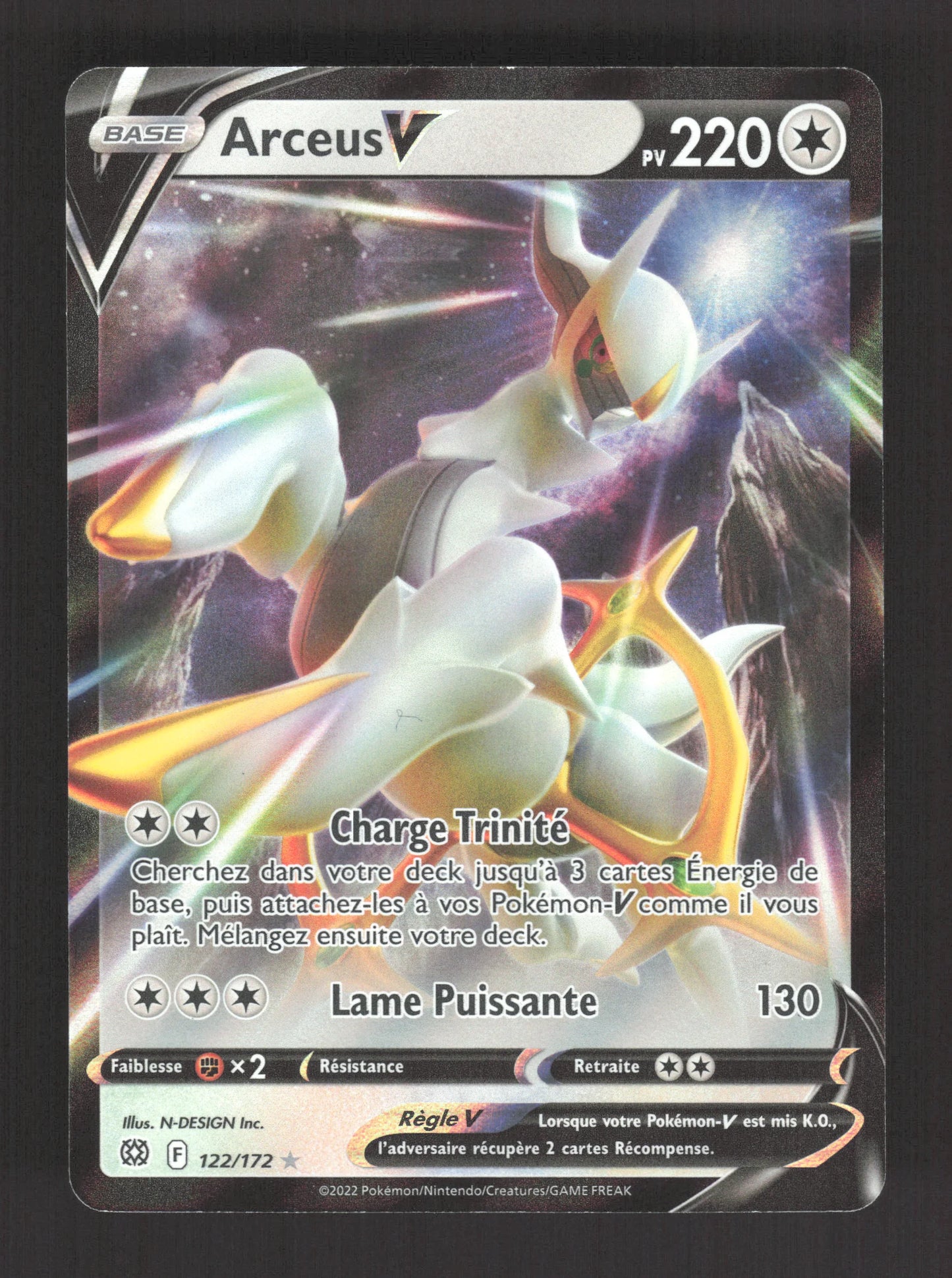 122/172 Arceus V - Stars Étincelantes