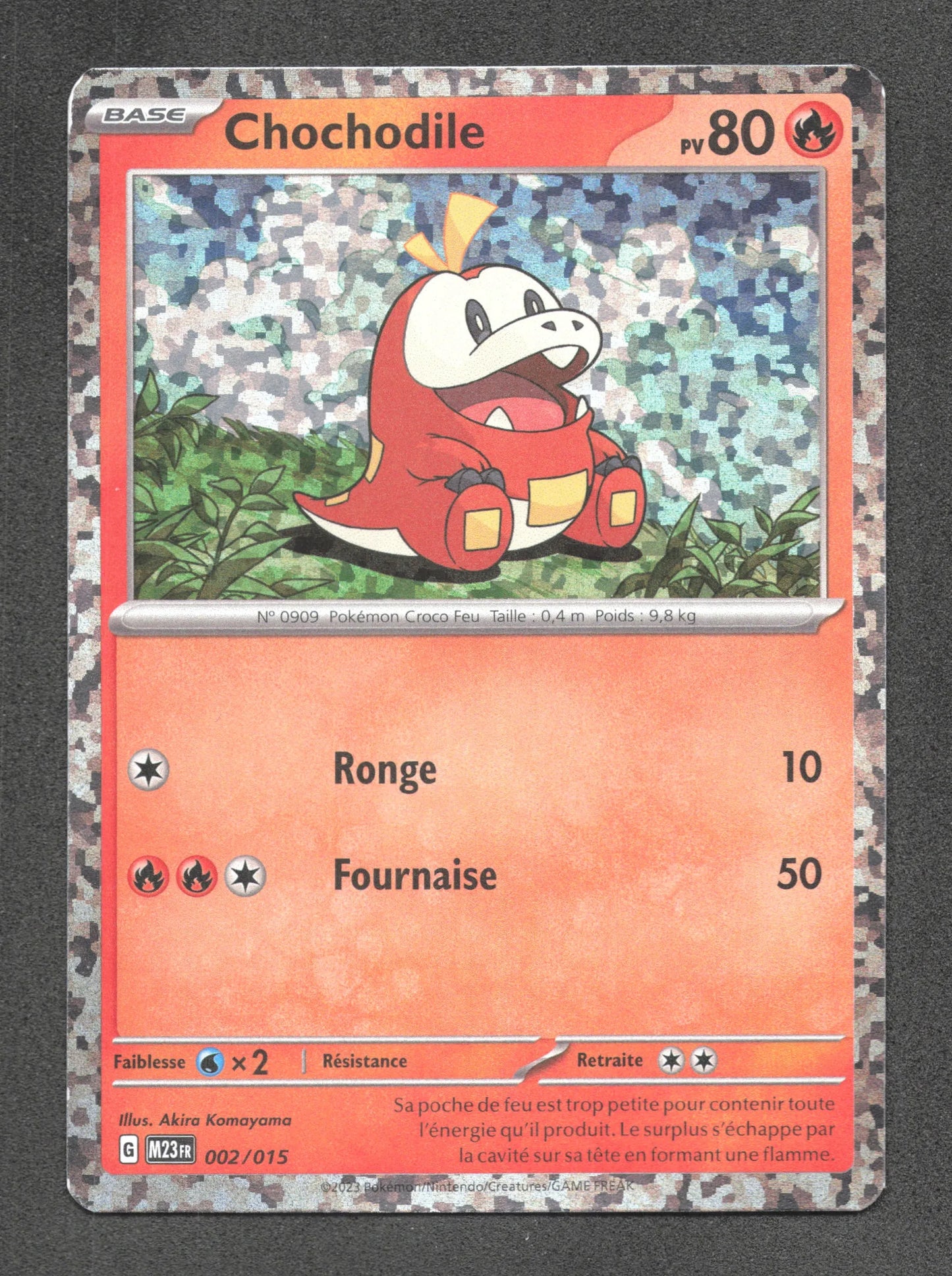 002/015 Chochodile HOLO - Promo McDonald's 2023