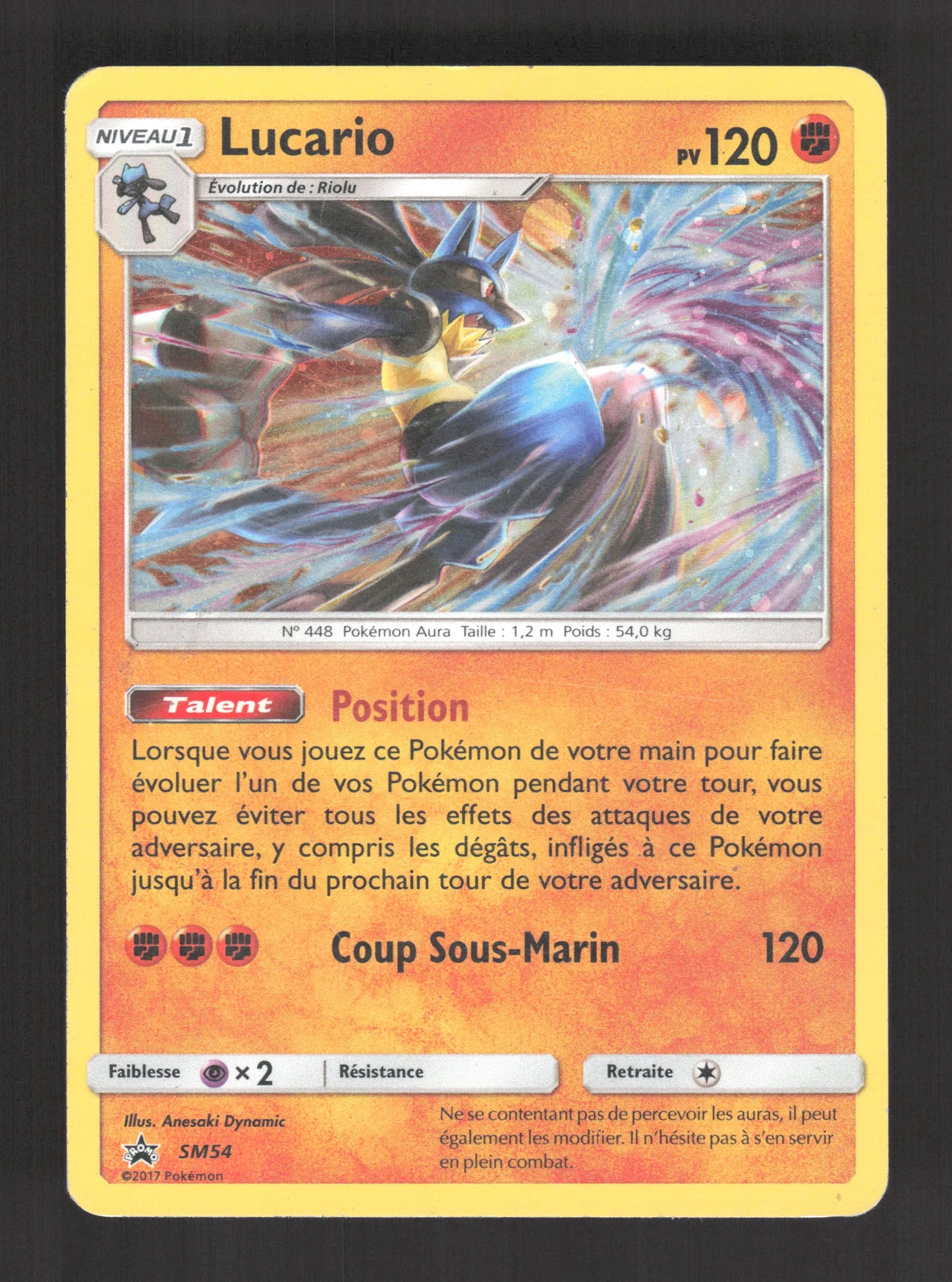 SM54 Lucario HOLO COSMOS - Promo SM