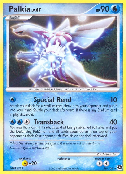 26/106 Palkia HOLO - Duels au Sommet