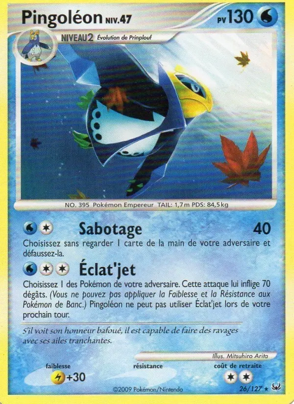 26/127 Pingoleon RARE - Platine