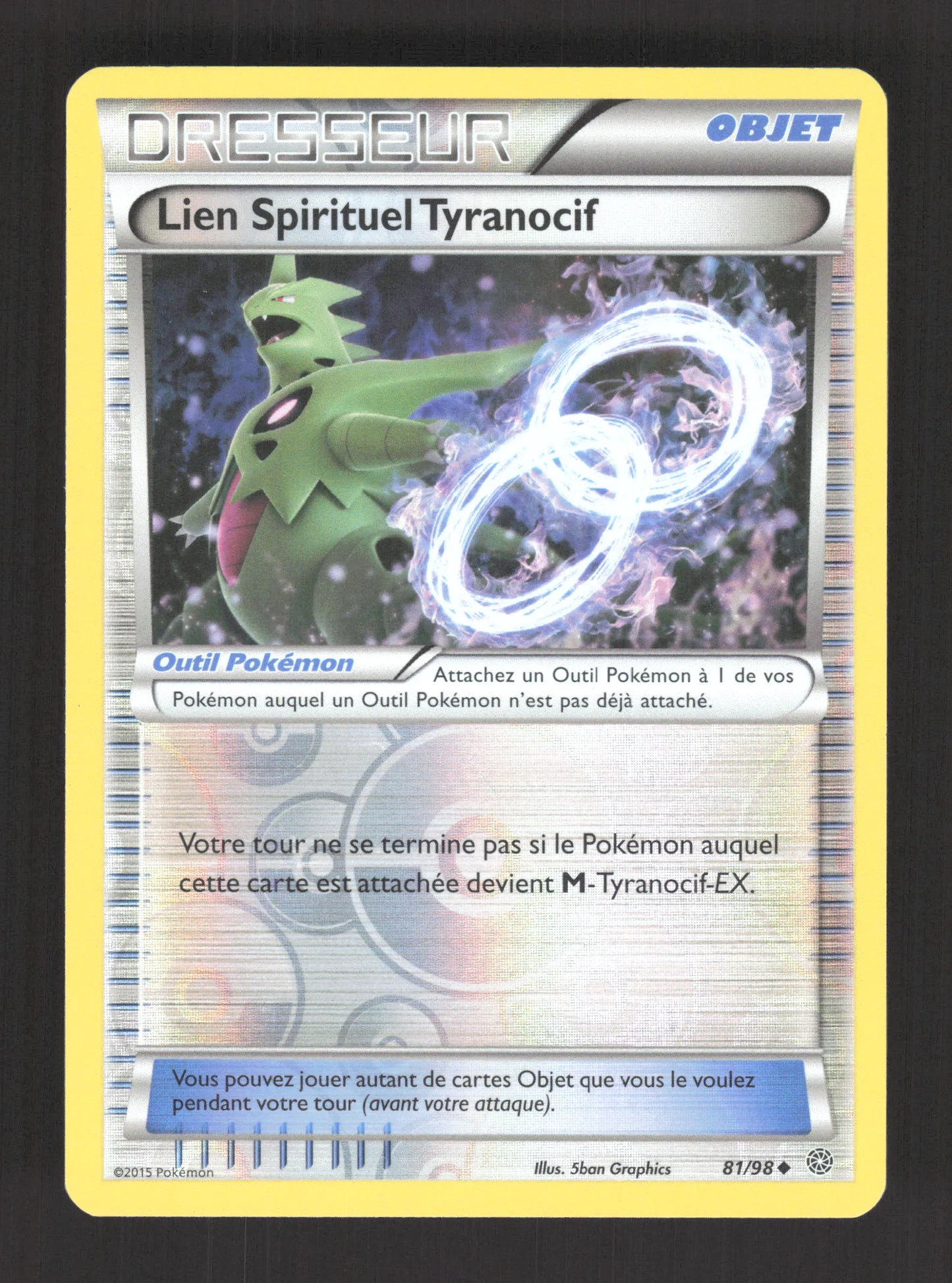81/98 Lien Spirituel Tyranocif REVERSE - Origines Antiques