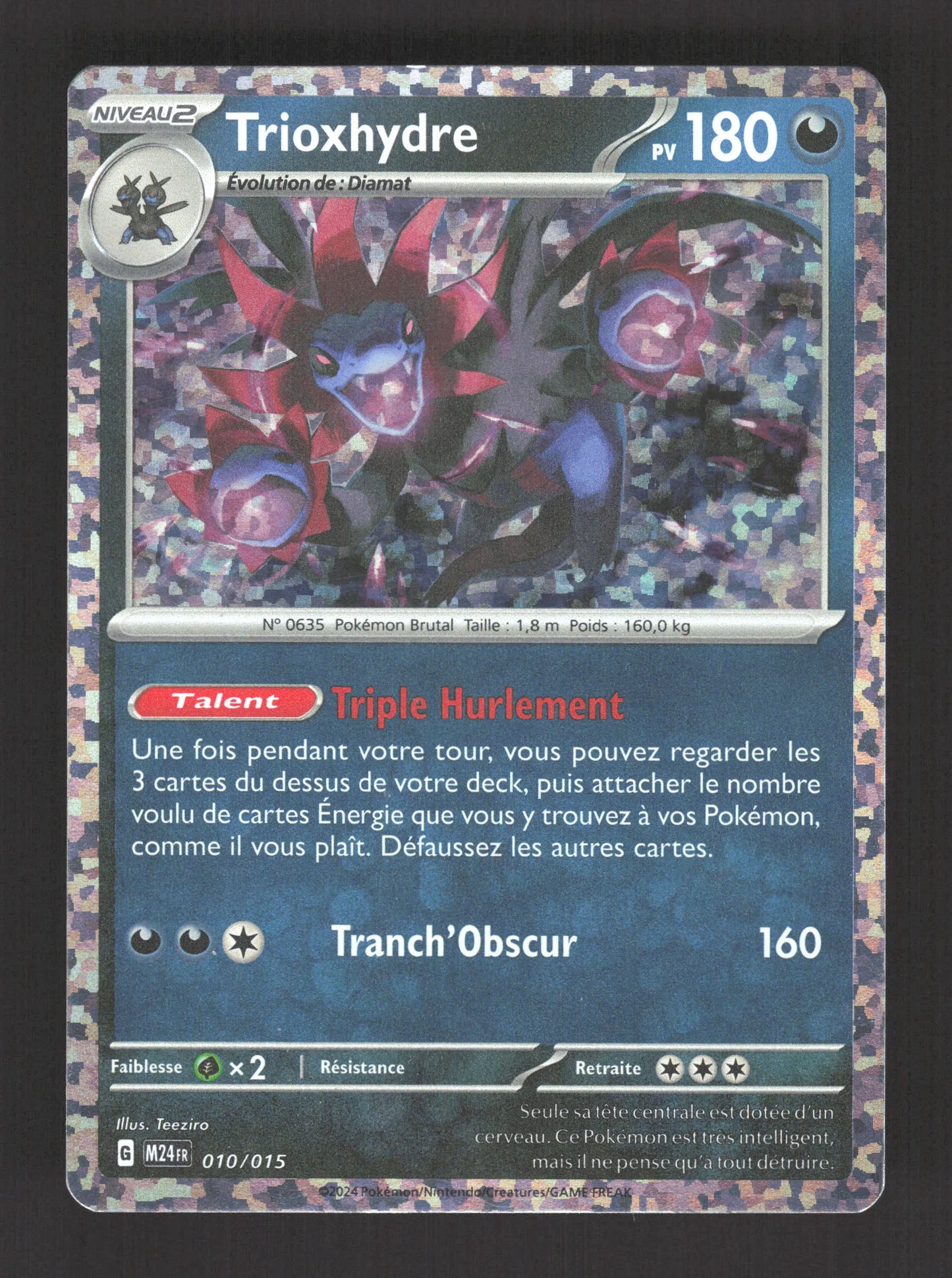 010/015 Trioxhydre HOLO - Promo McDonald's 2024