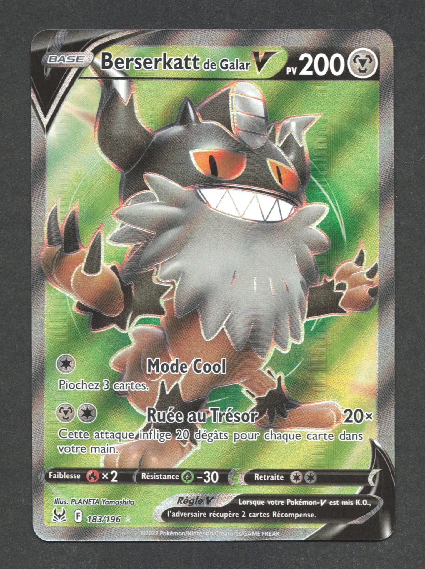183/196 Berserkatt V - Origine Perdue