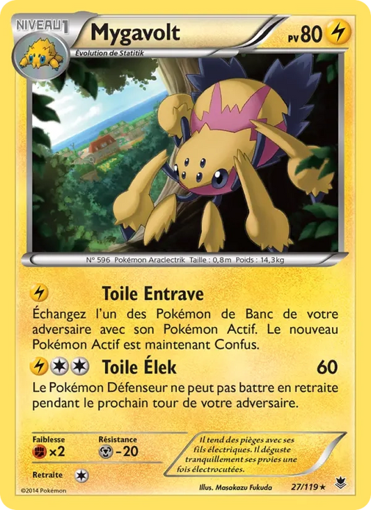 27/119 Mygavolt RARE - Vigueur Spectrale