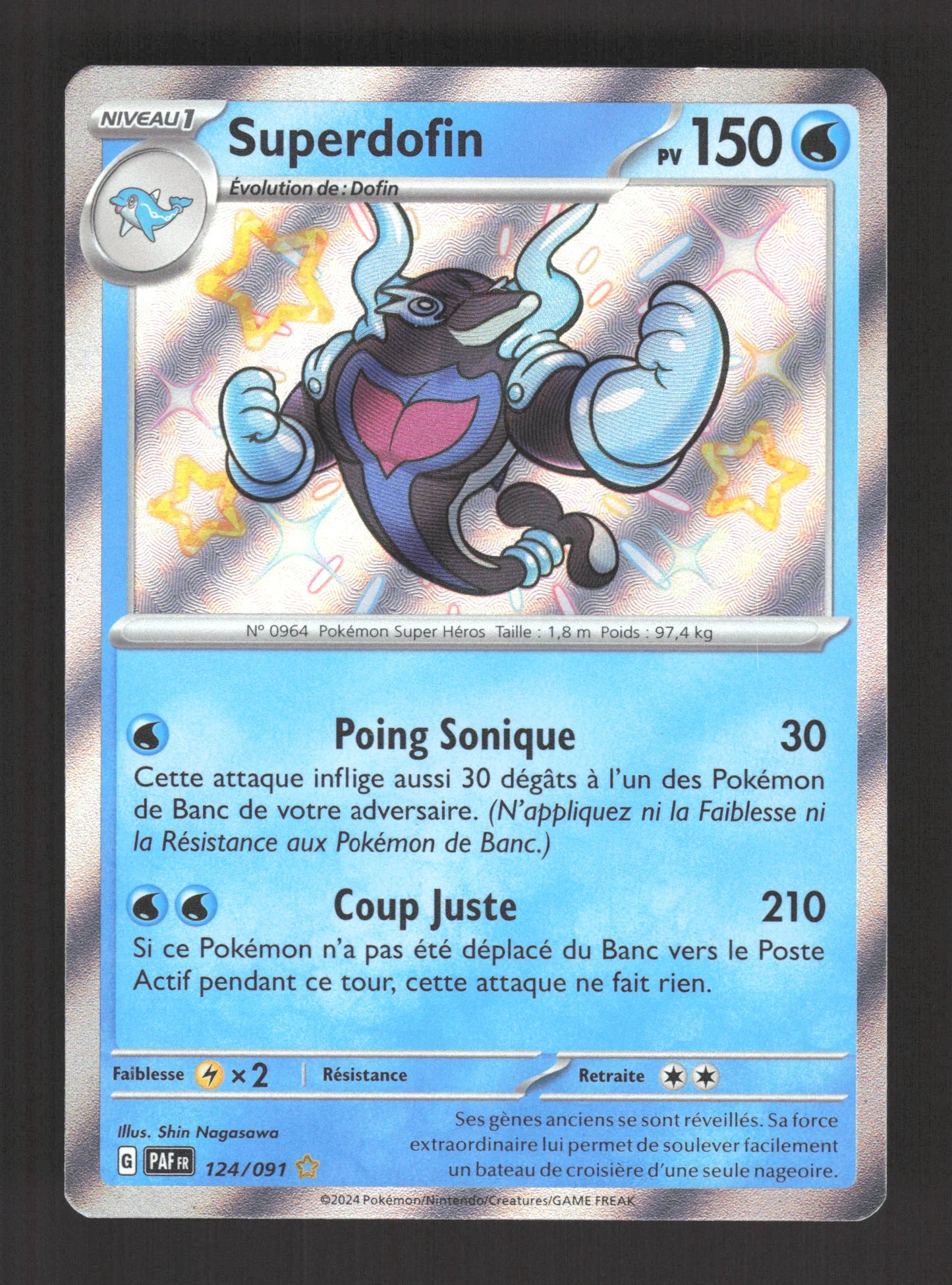 124/091 Superdofin SHINY - Destinées de Paldea
