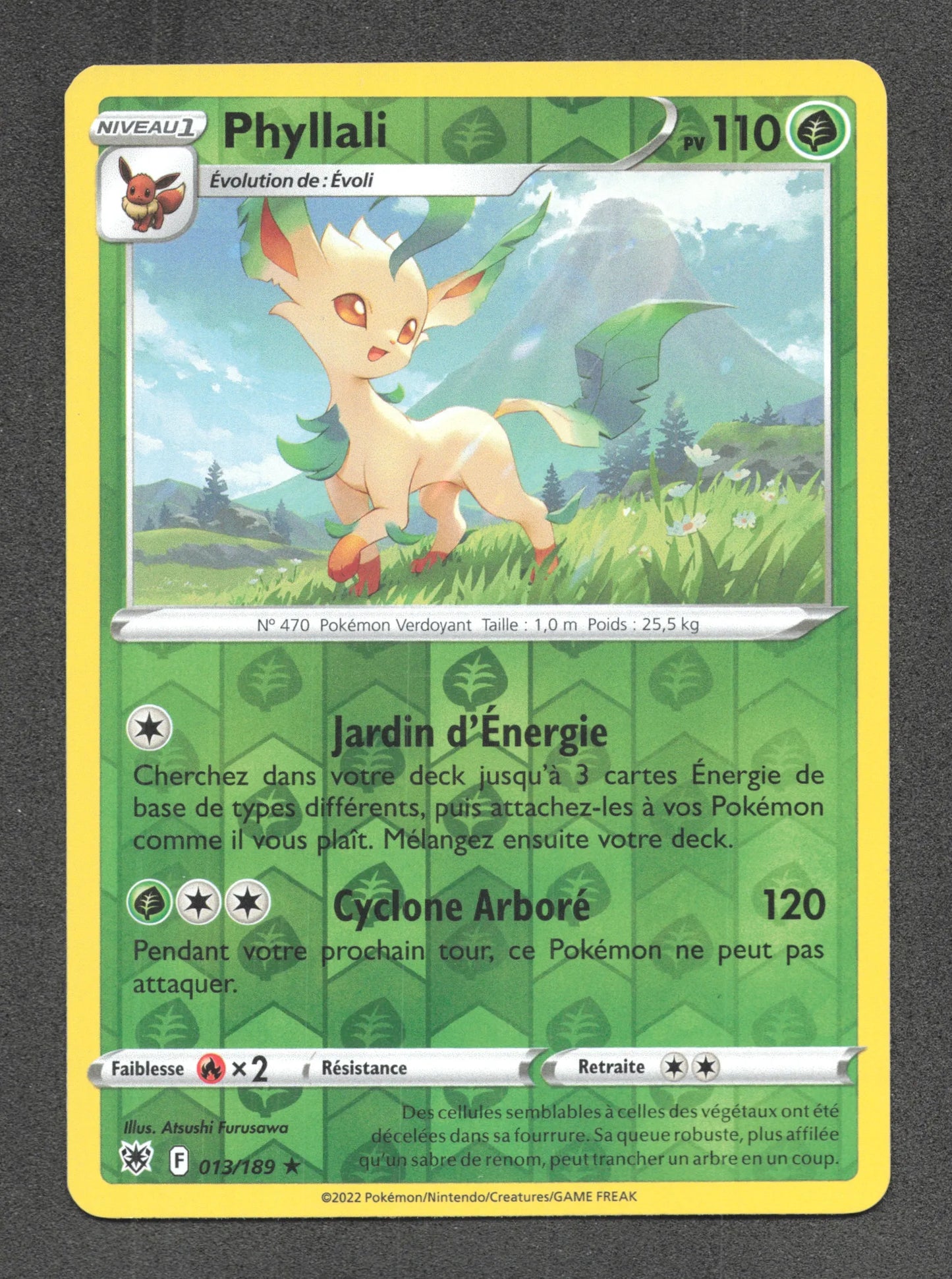013/189 Phyllali REVERSE - Astres Radieux