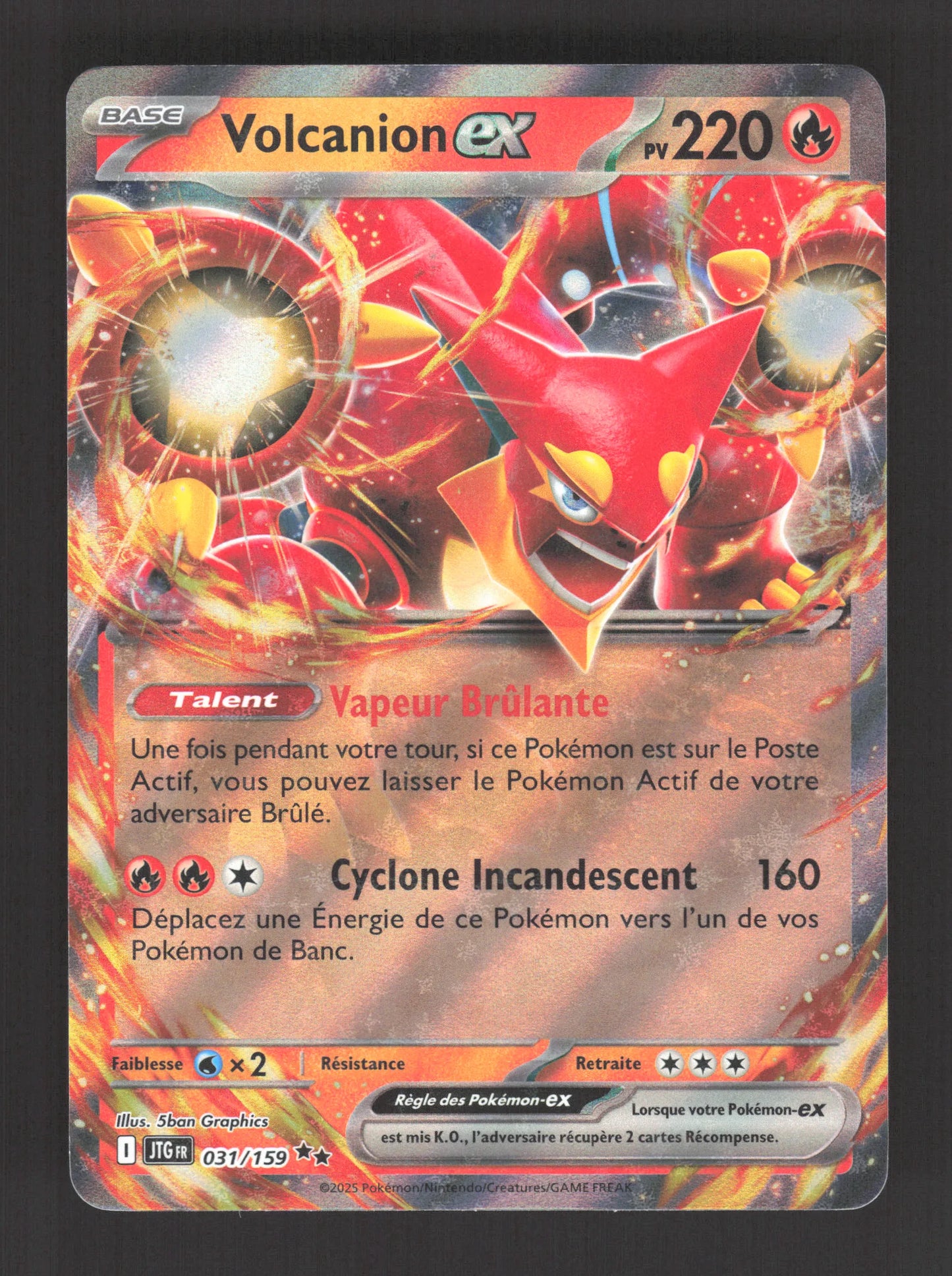 031/159 Volcanion EX - Aventures Ensemble