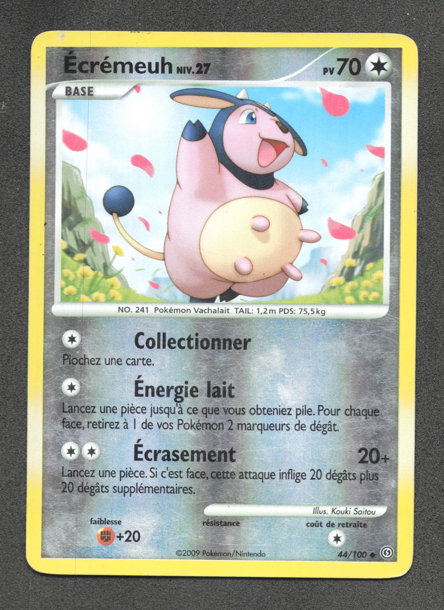 44/100 Ecremeuh REVERSE - Tempête