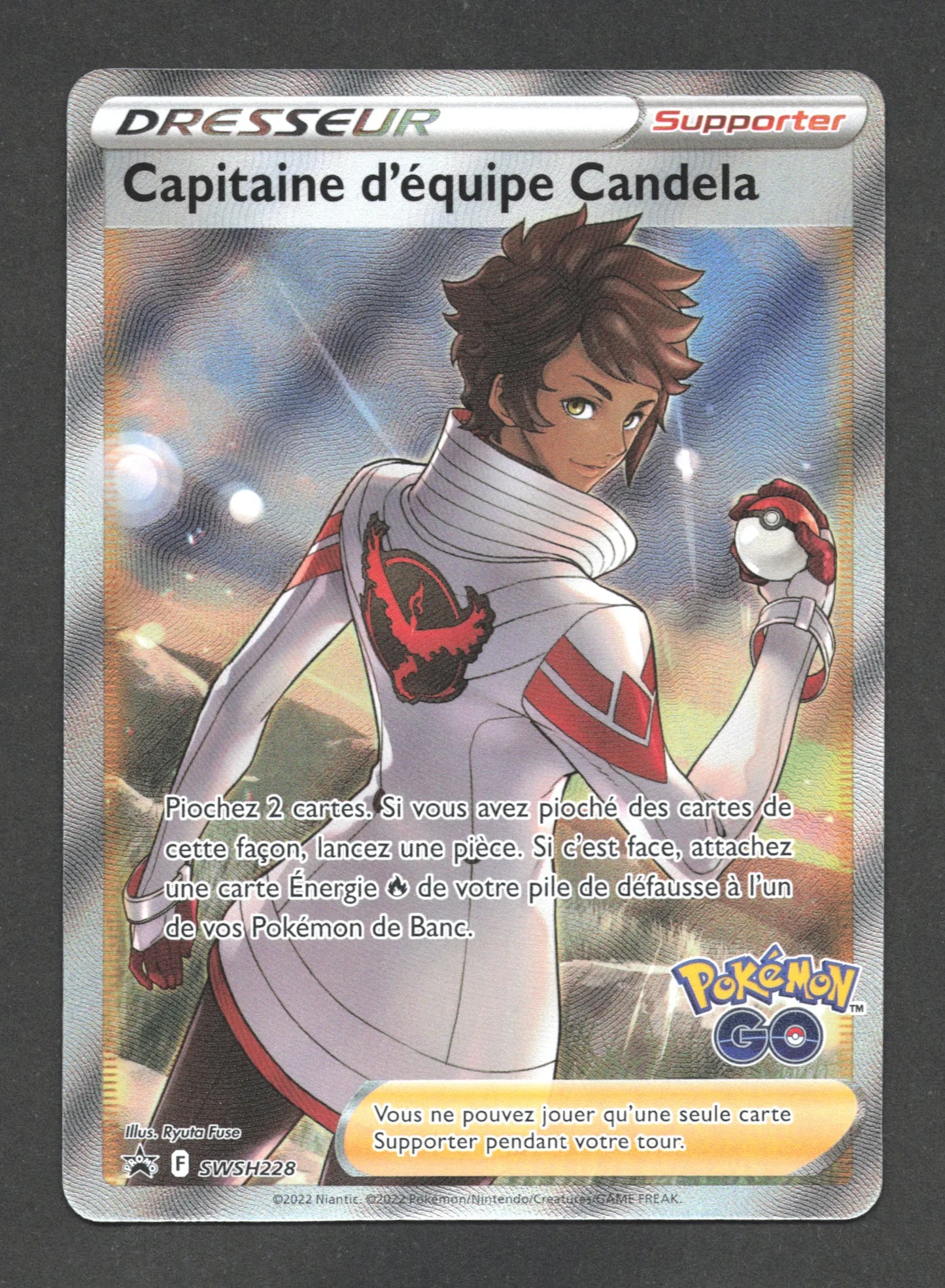 SWSH228 Capitaine Equipe Candela DRESSEUR - Promo SWSH