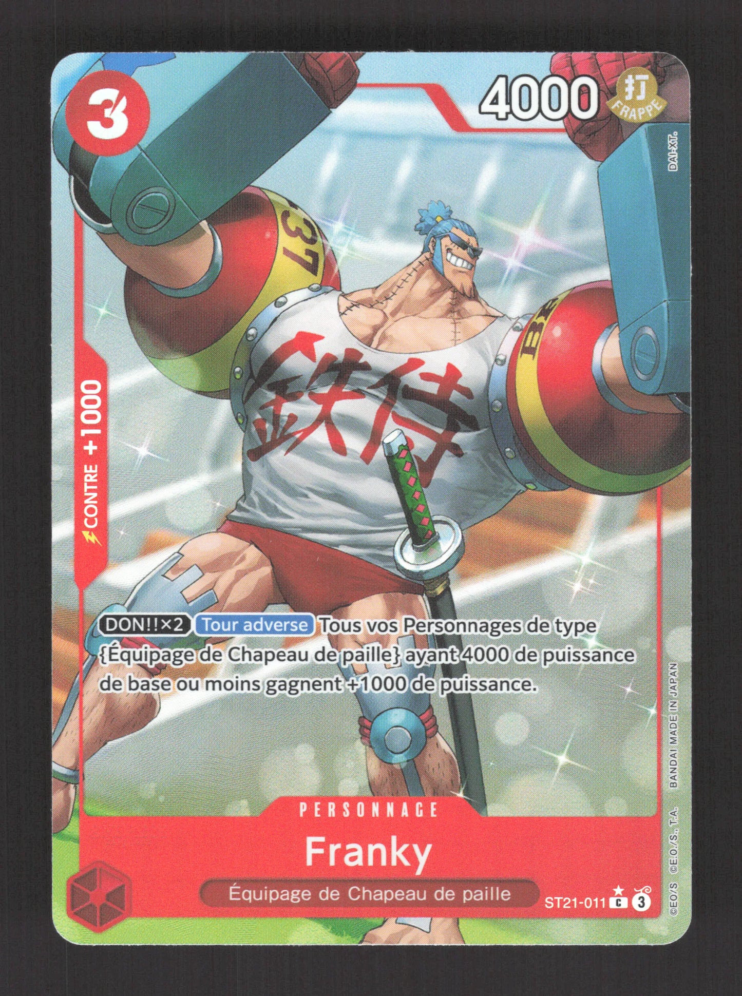 ST21-011-ALT Franky ALT - One Piece