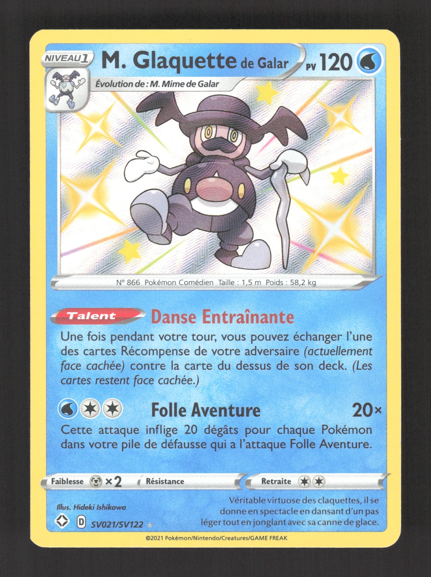 SV021/SV122 Mr Glaquette SHINY - Destinées Radieuses