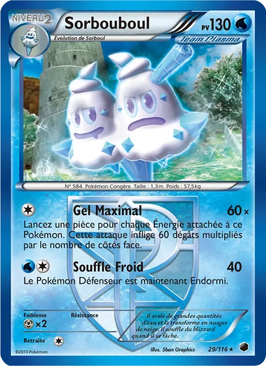 29/116 Sorbouboul RARE - Glaciation Plasma
