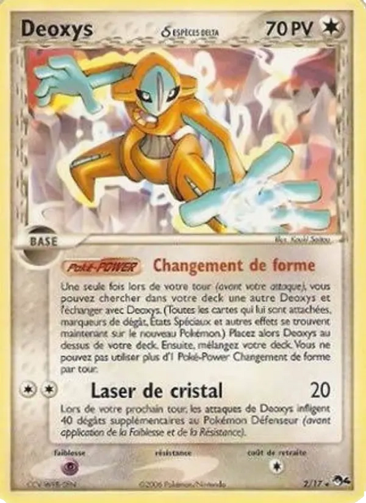 2/17 Deoxys RARE - POP 4