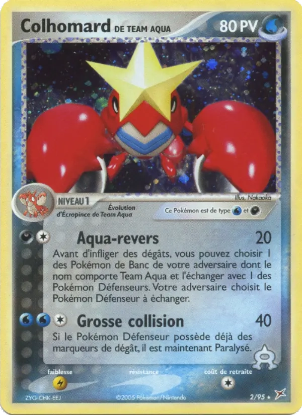 2/95 Colhomard HOLO - Team Magma vs Team Aqua