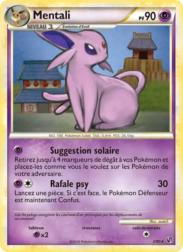 2/90 Mentali HOLO MOSAIQUE - Indomptable