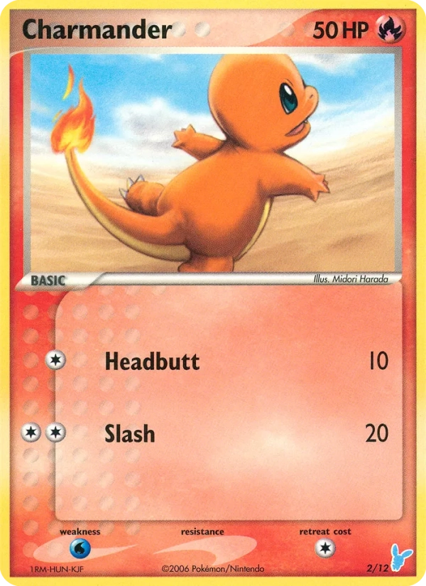 2/12 Salameche CO - EX Kit du Dresseur Négapi