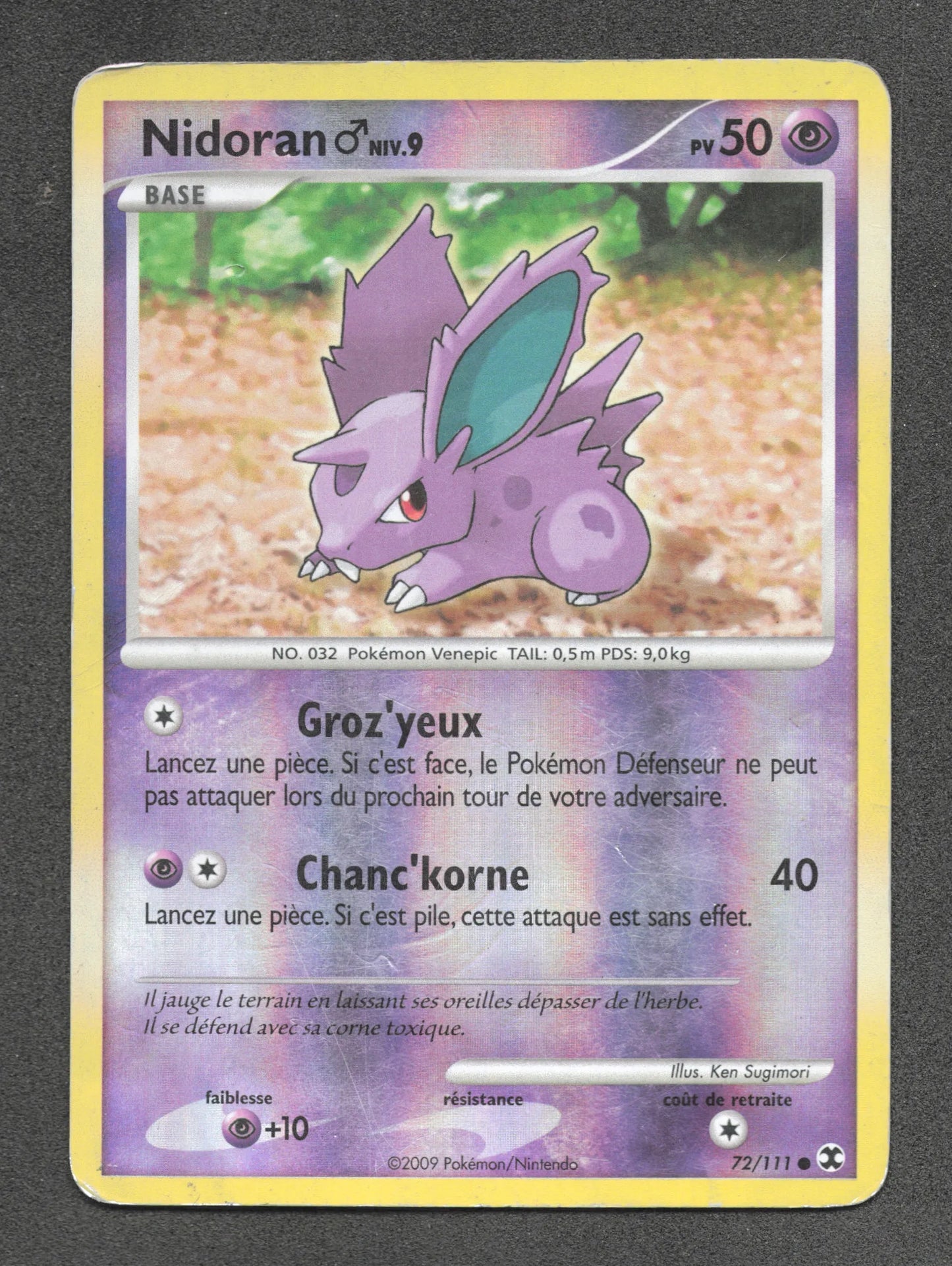 72/111 Nidoran REVERSE - Rivaux Émergeants