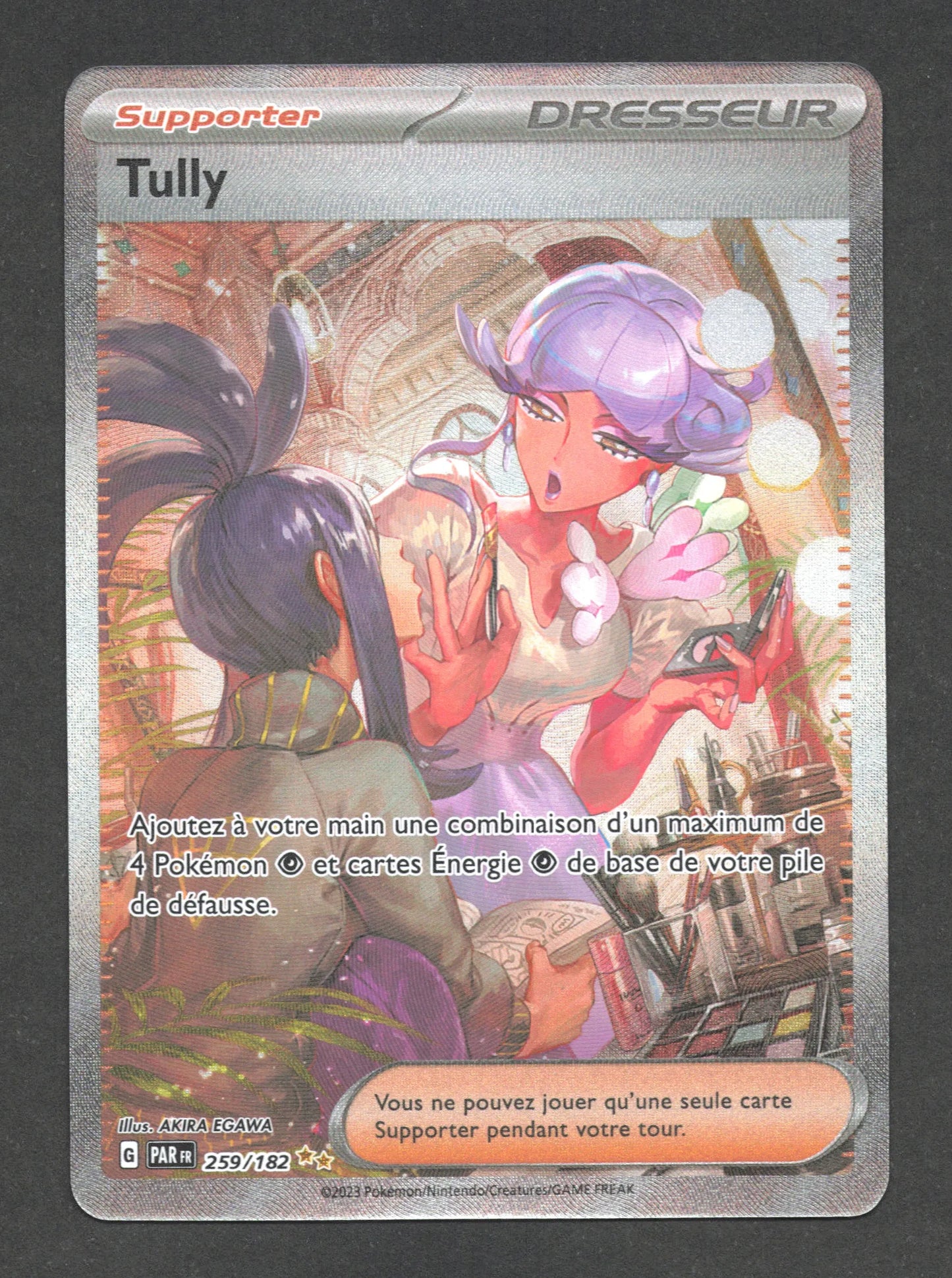 259/182 Tully DRESSEUR - Faille Paradoxe