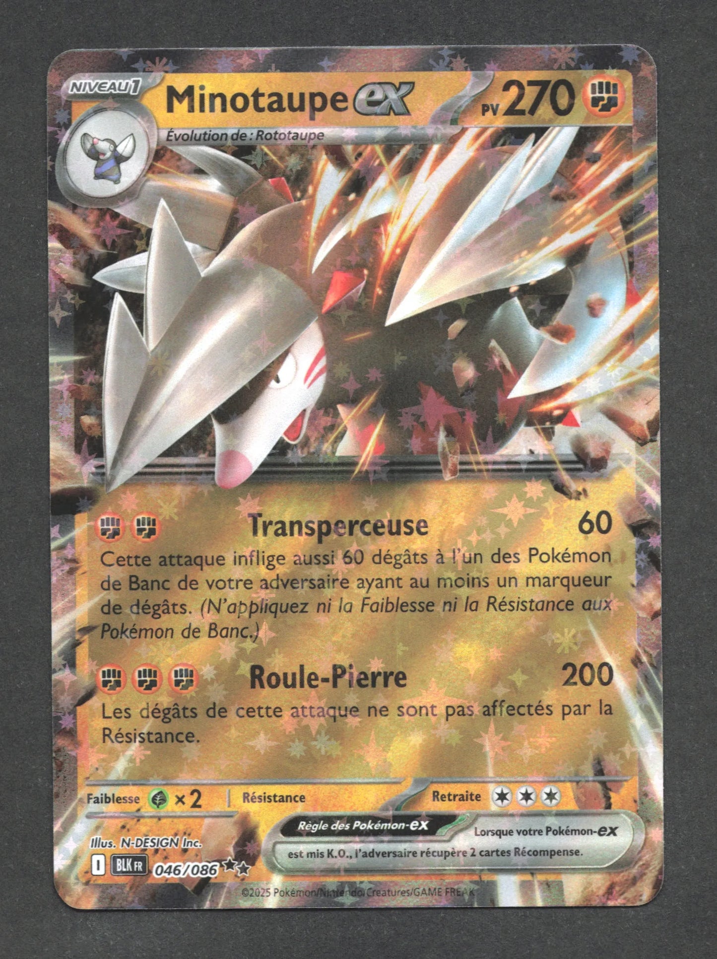 046/086 Minotaupe EX - Foudre Noire